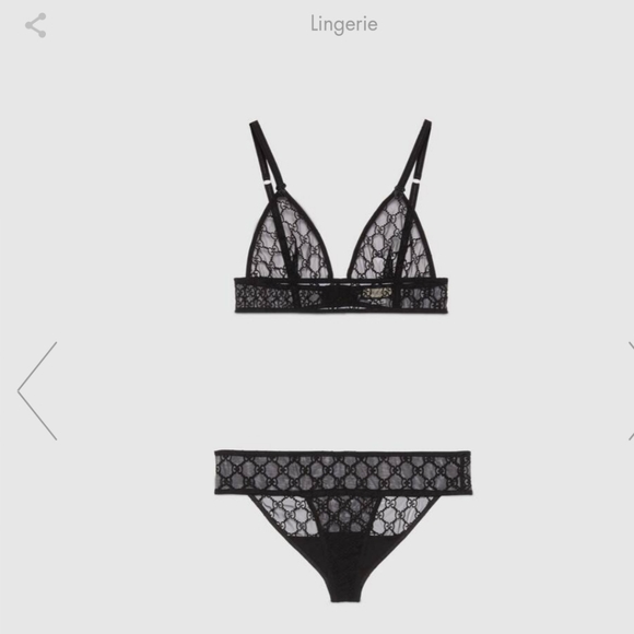 Gucci Other - Gucci lingerie set.